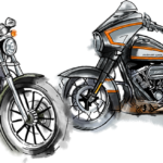 Motorcycle Sketches